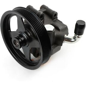 Power Steering Pump with Pully 20-282 Fits for 1997-2005 F-150 5.4L V8 for 1997-1999 F-250 Power Assist Pump