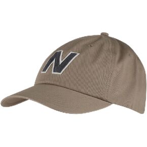 New Balance Men's and Women's Block N 6-Panel Snapback Hat, Casual Wear, One Size Fits Most