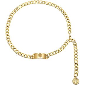 OIDEA Waist Chain Belt for Women: Gold Chunky Belt Chain Metal Sweater Belt Ladies Adjustable Link Belly Chain Body Chain Jewelry