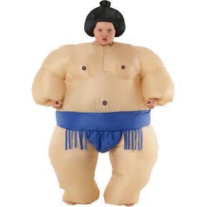 Morph Sumo Wrestler Inflatable Costume for Kids Inflatable Costume Sumo Wrestling Suit for Kids Halloween Costume Kids