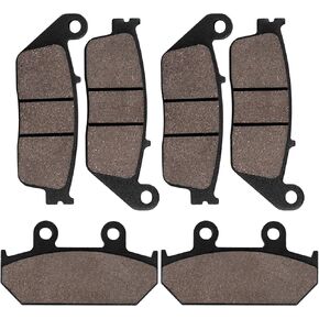 Front and Rear Brake Pads for Suzuki 650 AN 650 Burgman Skywave 650 2003-2018, Burgman 650 AN 650 Executive/Skywave Brake Pad Set
