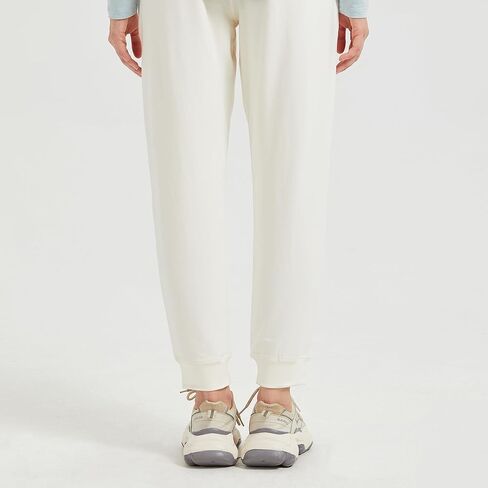 netdraw Women's Ultra-Soft Bamboo Viscose Sweatpants Cotton Lounge Yoga Jogger Tapered Pants in Kuwait