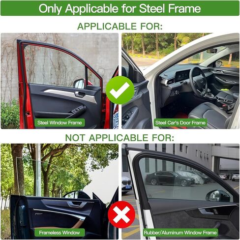 ZATOOTO Car Window Shades | Adjustable Extendable Rods for Custom Fit | Premium Blackout Car Curtain | Baby & Pet Sun Protection | Side & Rear Window Cover for SUVs, Vans, Trucks in Kuwait