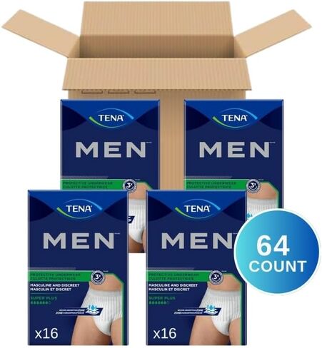 Tena Incontinence Underwear for Men, Protective, Medium/Large, 16 Count in Saudi Arabia