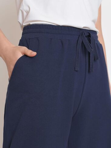 Weintee Women's Baggy Sweatpants Cinch Bottom Joggers with Pockets in Kuwait