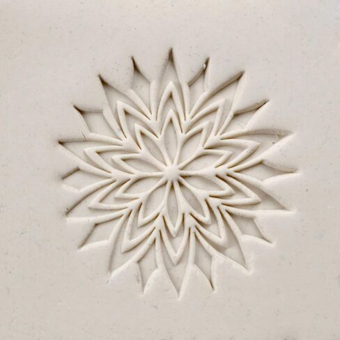 MKM Pottery Tools "Stamps 4 Clay" Extra Large Round Decorative Stamp for Clay (Scxl-015 Celtic Knot) in Saudi Arabia