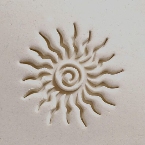 MKM Pottery Tools "Stamps 4 Clay" Extra Large Round Decorative Stamp for Clay (Scxl-015 Celtic Knot) in Saudi Arabia