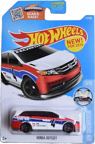 Hot Wheels Honda Odyssey, Showroom 5/10, White in Saudi Arabia