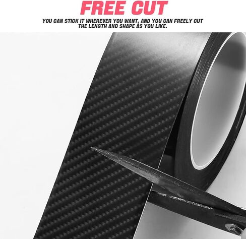 XINLIYA Car Door Entry Guard, Anti-Collision Adhensive Protector Tape, Scratch Cover for Car Door Sill, Rear Bumper, Handles, Fit for Most Vehicles, Auto Exterior Accessories (2" x 197", Black) in Saudi Arabia