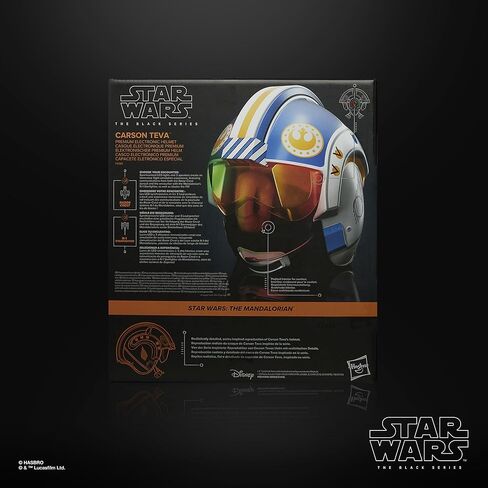 Star Wars The Black Series Carson Teva Premium Electronic Helmet with Advanced LED and Sound Effects, Ages 14 and Up in Saudi Arabia