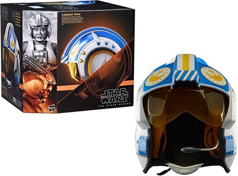 Star Wars The Black Series Carson Teva Premium Electronic Helmet with Advanced LED and Sound Effects, Ages 14 and Up in Saudi Arabia