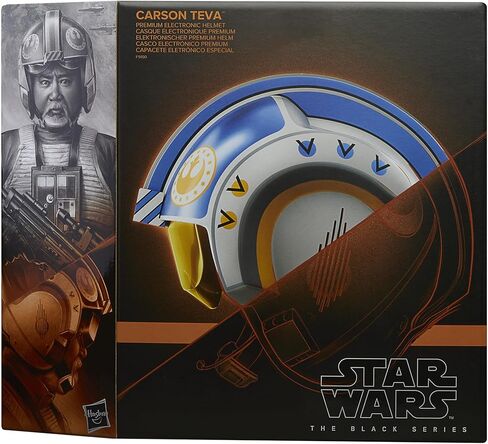 Star Wars The Black Series Carson Teva Premium Electronic Helmet with Advanced LED and Sound Effects, Ages 14 and Up in Saudi Arabia