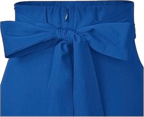 Women Maxi Skirt Flowy A Line High Waisted Long Skirts Pleated Ankle Length Slit with Pockets Zipper Closer in Saudi Arabia