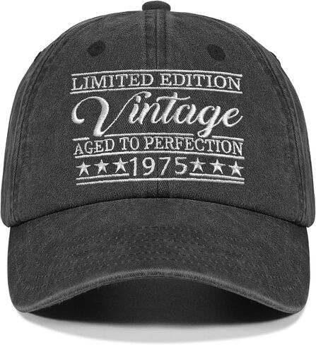 Birthday Gifts for Him Her, Unique Ideal Gifts Cap for Men Women, Vintage Hat Baseball Cap in Saudi Arabia