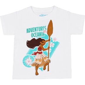 Disney Girls' Moana Adventures In Oceania T-Shirt