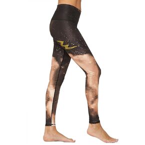 teeki Printed Hot Pants Leggings for Women, USA Made Sustainable Eco Luxury Activewear Quick Dry