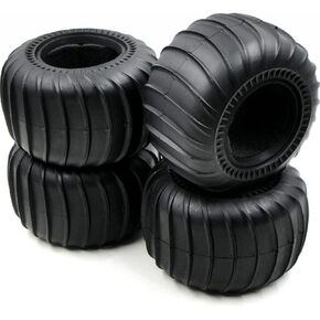 4pcs RC 2.2 Off Road Paddle Tire Sand Mud Snow Tyre 114.5mm Fit RPM 2.2 Truck Wheel