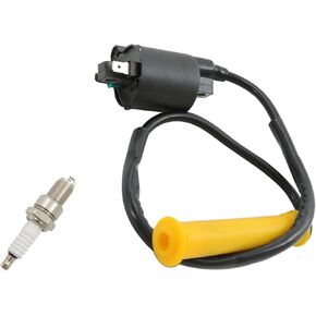 labwork Ignition Coil with Cap Replacement for Honda Rancher 420 TRX420 2007 2008 2009 2010 2011 2012 2013 Replacement for 30510-HP5-601