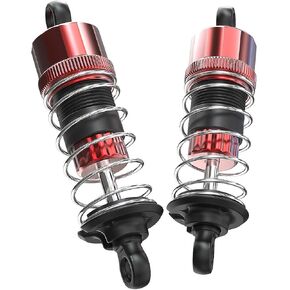 MJX 14500 RC Car Accessories Aluminum Capped Oil Filled Shock, Spare Parts for 14301, 14302, 14303 (Pair)