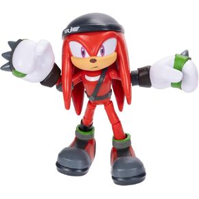 Sonic Prime 5-inch Knuckles - New Yoke City Action Figure 13 points of Articulations. Ages 3+ (Officially licensed by Sega and Netflix)
