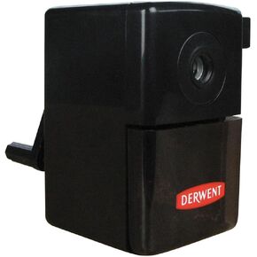 Derwent Super Point Mini Manual Pencil Sharpener (2302000), Black