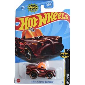 Hot Wheels Classic TV Series Batmobile، باتمان 1/5 [أحمر]