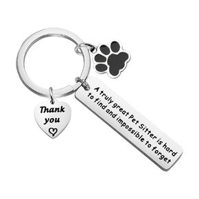 MAOFAED Pet Sitter Gift Dog Walker Gift Pet Sitter Appreciation Gift Pet Lover Jewelry Dog Lover Gift Dog Sitter Leaving Gift