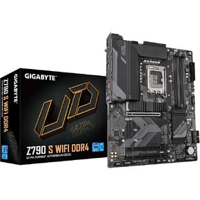 GIGABYTE Z690 AORUS Elite AX DDR4 (LGA 1700/ Intel Z690/ ATX/ DDR4/ Quad M.2/ PCIe 5.0/ USB 3.2 Gen2X2 Type-C/WiFi 6/2.5GbE LAN/Gaming Motherboard)