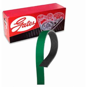 Gates FleetRunner Micro-V Serpentine Belt compatible with Ford F-350 Super Duty 7.3L V8 1999-2003