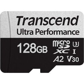ترانسيند 256 جيجا microSDXC 340S بطاقة ذاكرة عالية الأداء UHS- I, U3, V30, A2, 4K, فل اتش دي - TS256GUSD340S