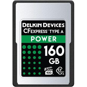 Delkin Devices 160GB Power CFexpress Type A VPG-400 Memory Card - DCFXAPWR160