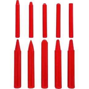 10Pcs Tap Down Tools Set, Professional Paintless Dent Removal Nylon Pen Dent Repair Kit Hand Tools(Red)