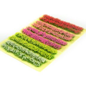 MAY.T الشجيرات المصغرة شجيرات أوراق الشجر التضاريس زخرفة السكك الحديدية مشهد السكك الحديدية مشهد ألعاب الحرب C in Kuwait