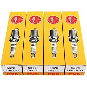 NGK Spark Plug 6376 LFR5A-11 Pack of 4