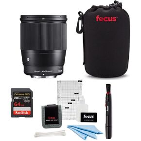 Sigma 16mm f/1.4 DC DN Contemporary Lens for Sony E (402965)
