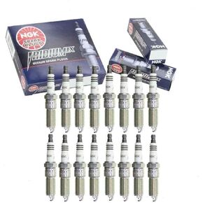 16 pc NGK Iridium IX Spark Plugs compatible with Dodge Ram 2500 5.7L V8 2003-2008