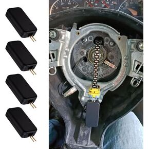 4PCS Car SRS Airbag Simulator Tester, ABS Vehicle Airbag Detection Tools, Fault Finding Maintenance and Repair Tool, Diagnostic Device Detection Airbag Simulator Testing Instrument for SUV
