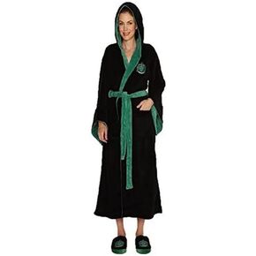 Harry Potter Slytherin Womens Fleece Bathrobe
