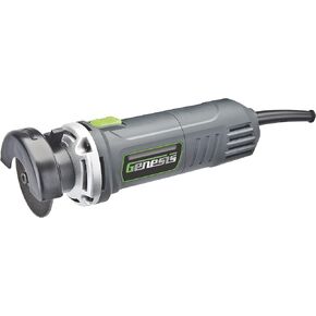 Genesis GCOT335 3" 3.5 Amp High Speed Corded Cut Off Tool with Quick-Release Adjustable Guard, Arbor Wrench, 3 in. Cut-off disc and Safety Switch