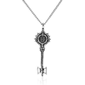 Eternal Key Necklace - Vintage 3D Doublesided Engraving Pendant Necklace - Jewelry Accessories for Fans & Jewelry Lovers