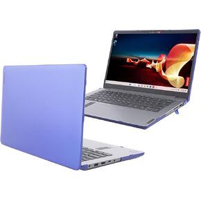 mCover Case Compatible ONLY for 2022-2024 14" Lenovo IdeaPad 1 Series(14ADA7 / 14ALC7 / 14AMN7 / 14IAU7 / 14IGL7 / 14IJL7) 14-inch Windows Laptops (NOT Fitting Any Other Models)- Purple