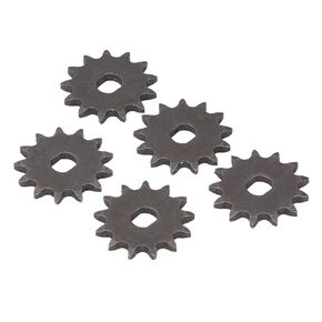 5PCS T8F 13T Chain Sprocket 0.4in Inner Diameter Motor Chain Sprocket for 47cc 49cc Mini Pocket Dirt Bike Electric Scooter ATV