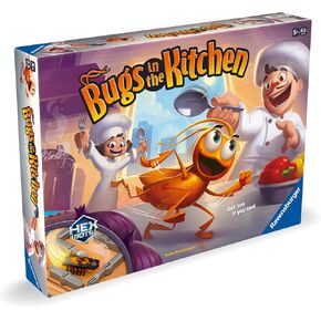 Ravensburger Bugs in The Kitchen 2024 - Enthralling Family Board Game | Ideal for Kids and Adults Aged 5 and Up | Offers Great Replay Value | Designed for 2-4 Players