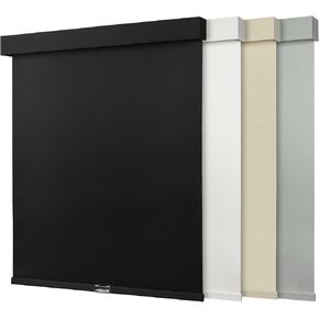 100% Blackout Roller Shades Indoor Windows Cordless Blinds Curtains, for Windows Size (25" W × 72" H) Color (Black)