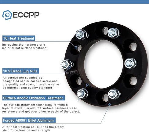 ECCPP 4X 1 inch Wheel Spacers 4 Lug 4x100mm to 4x100mm with 12x1.5 Studs 67.1mm fits for 2004-2011 for Aveo 2005-2010 for Cobalt 2013-2019 for Spark 1999-2002 for Lanos 1999-2002 for Nubira in Saudi Arabia