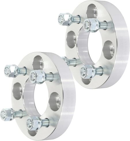ECCPP 4X 1 inch Wheel Spacers 4 Lug 4x100mm to 4x100mm with 12x1.5 Studs 67.1mm fits for 2004-2011 for Aveo 2005-2010 for Cobalt 2013-2019 for Spark 1999-2002 for Lanos 1999-2002 for Nubira in Saudi Arabia