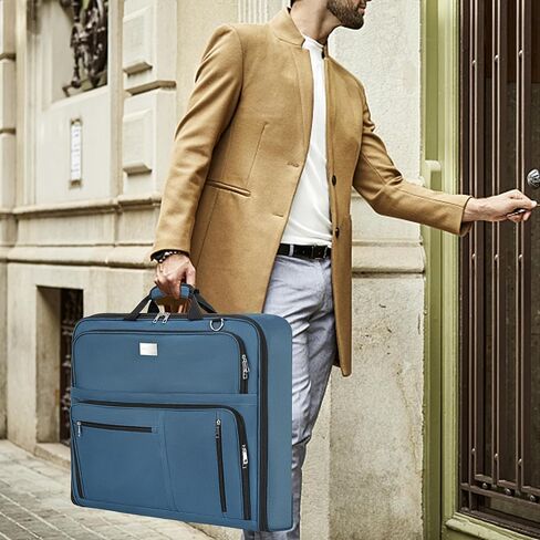 اكوزلين حقيبة سفر للملابس قابلة للطي للتعليق مع حزام كتف للرجال والنساء للعمل in Kuwait