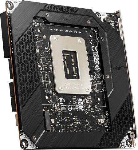 MSI MEG Z690I Unify Gaming Motherboard (Mini ITX, 12th Gen Intel Core, LGA 1700 Socket, DDR5, PCIe 5, 2.5G LAN, M.2 Slots, Wi-Fi 6E) in Saudi Arabia