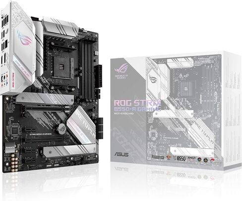 Asus ROG Strix B550-F Gaming WiFi II AMD AM4 (3rd Gen Ryzen) ATX Gaming Motherboard (PCIe 4.0,WiFi 6E, 2.5Gb LAN, BIOS Flashback, HDMI 2.1, Addressable Gen 2 RGB Header and Aura Sync) in Kuwait