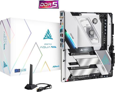 ASRock Z690 PRO RS Socket LGA1700/ Intel Z690/ DDR4/ SATA3&USB3.2/ M.2/ ATX اللوحة الأم in Saudi Arabia